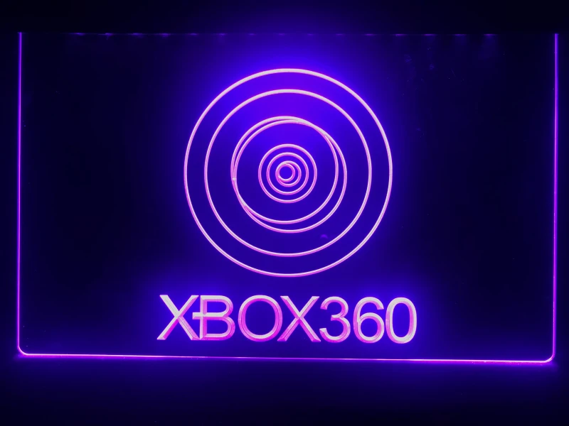 Светодиодные неоновые вывески E015 Xbox 360 | Дом и сад