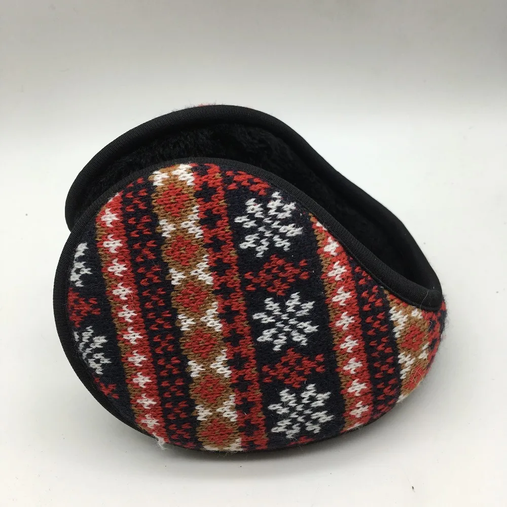 Вязаные теплые Наушники унисекс в виде снежинок|earwarmer|earmuffsknitted earmuff |