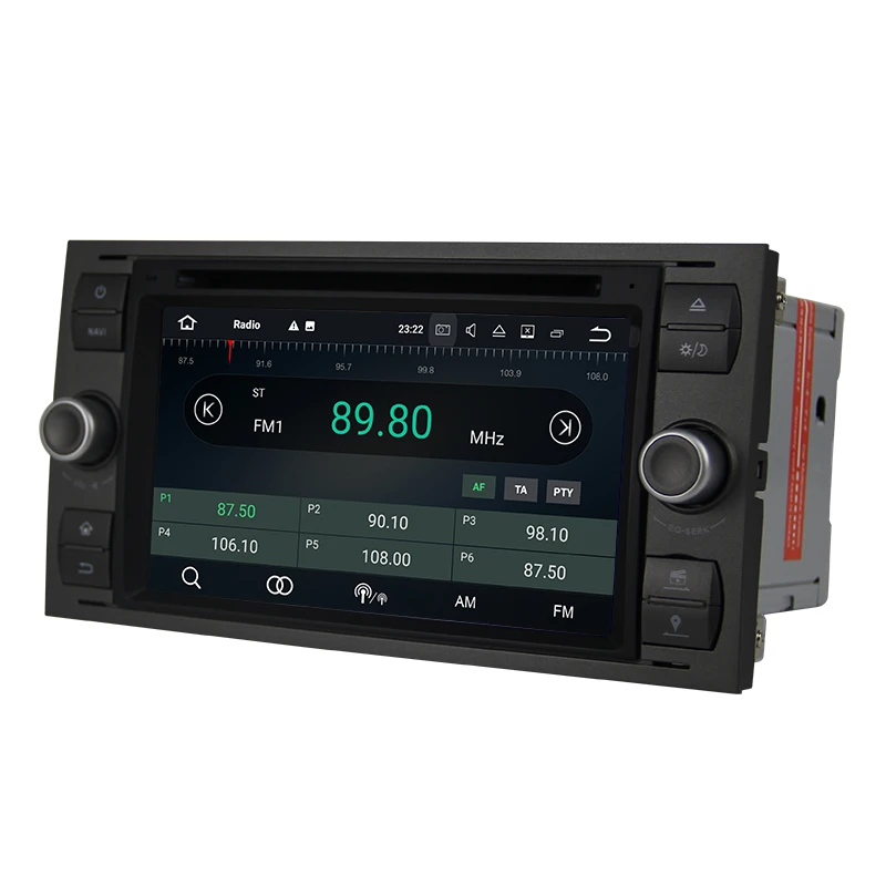7 &quot4G RAM Android 9 0 автомобильный DVD плеер GPS Стерео навигация для Ford Focus Kug Transit 2004 2005 2006