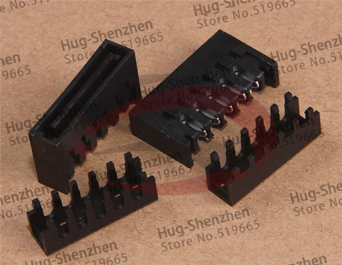 DIY SATA 15Pin 15-контактный Штекерный обжимной Соединитель с 90 градусами и 180 Крышка для
