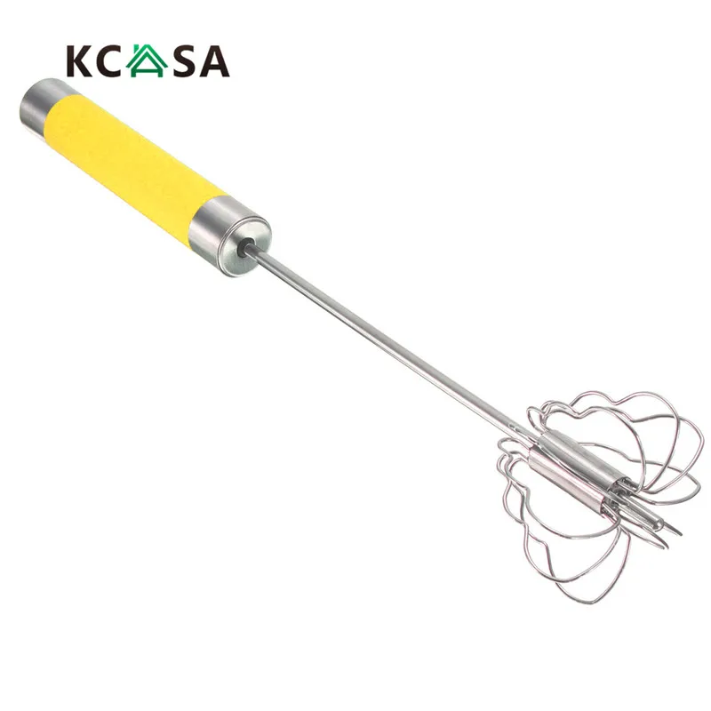 KCASA-KC015 ручной самоповорачивающийся миксер из нержавеющей стали