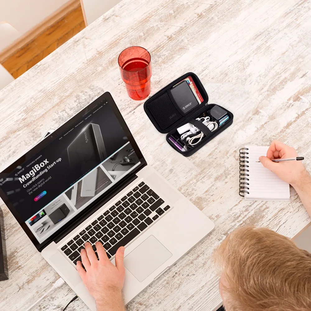 Защитный чехол ORICO 2 5 дюйма для HDD SSD встроенный внутренний сетчатый слой внешнего