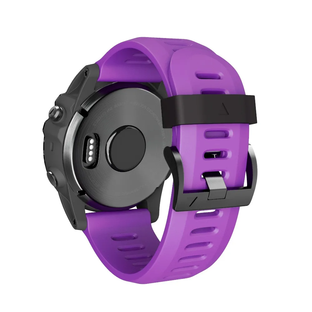 Мягкий силиконовый сменный спортивный Wirst ремешок для часов Ремешок для Garmin Fenix 3 ремень металлический ремешок для наручных часов Браслет замена