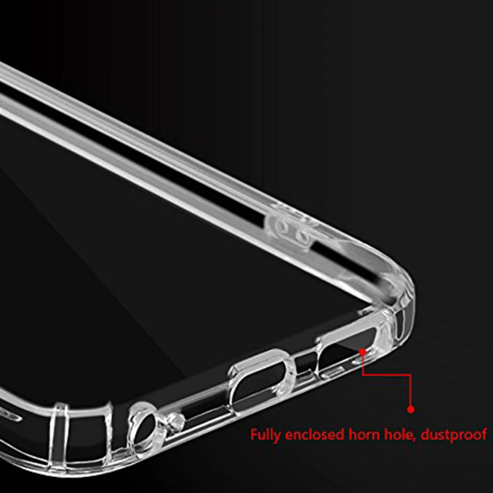 Шокопрочный прозрачный чехол из мягкого ТПУ для iPhone 6 Plus Slim Silicone Capa 8 7 Coque для iPhone 6s Fund on.