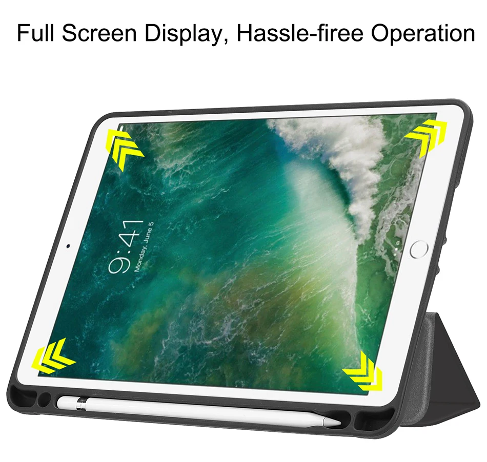 MTT чехол с масляным рисунком для iPad 9,7 дюймов TPU кожаный смарт-чехол для iPad Air 1 Air 2 Авто Режим сна/пробуждения планшет защитный чехол