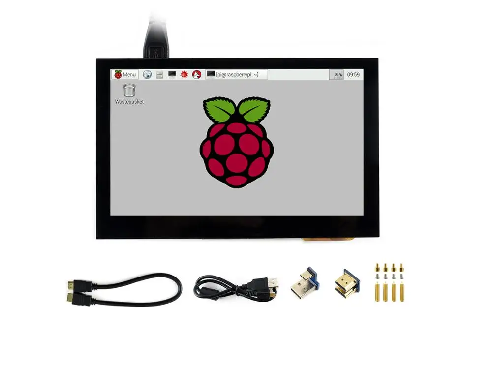 Планшет Waveshare 4 3 дюйма 800x480 емкостный сенсорный ЖК экран интерфейс HDMI