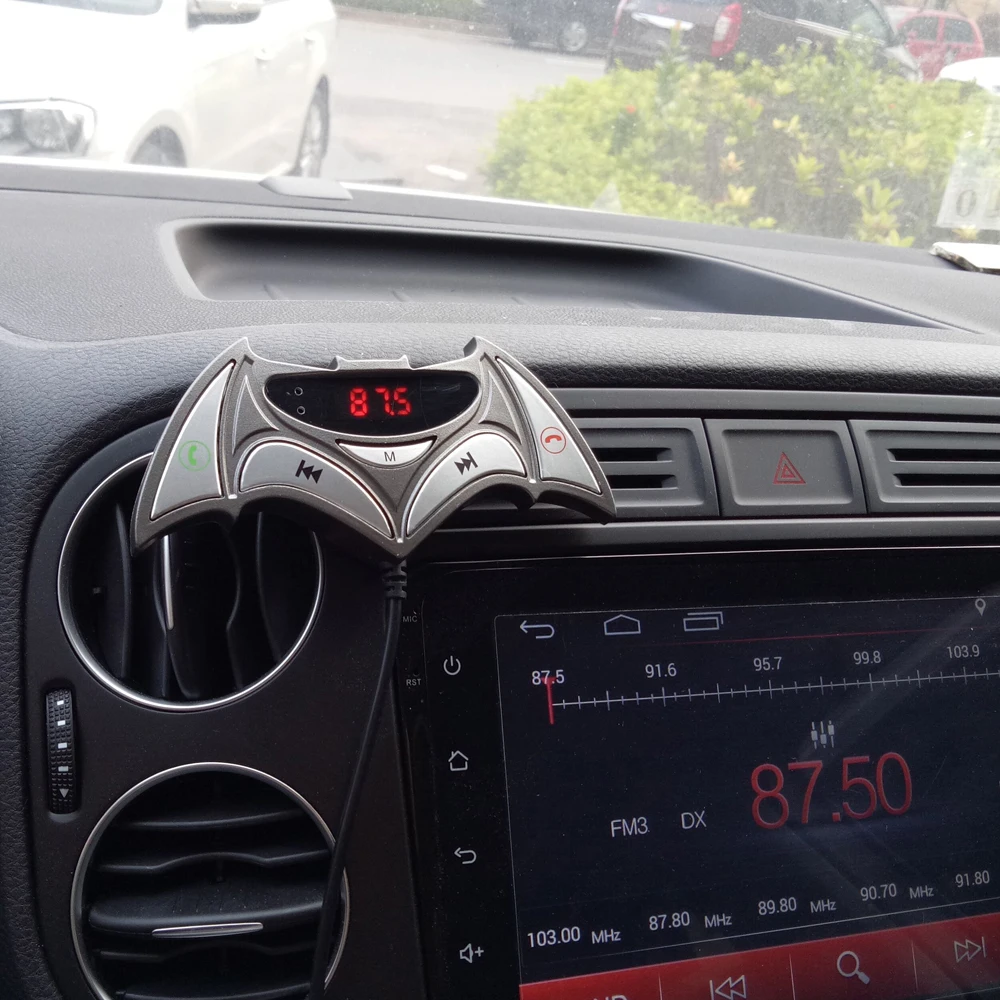 Автомобильный fm-передатчик и Aux приемник 2в1 Bluetooth автомобильный комплект AUX аудио адаптер заземление петли шума изолятор