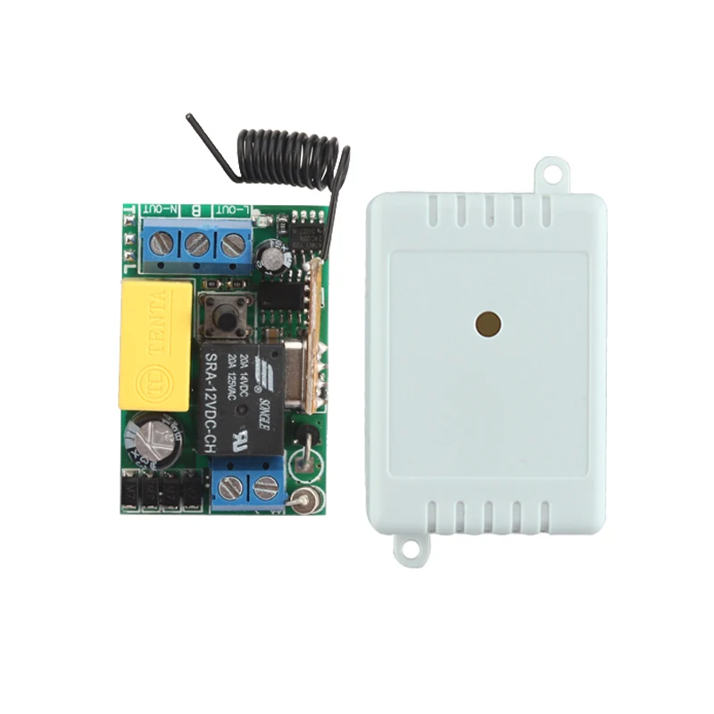 Настенный клейкий передатчик с дистанционным управлением + беспроводной мини