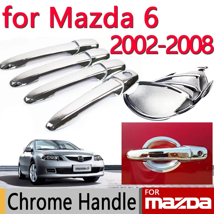 Набор отделки для Mazda 6 2002 2008 аксессуары 4 дверей Atenza 2003 2004 2005 седан универсал