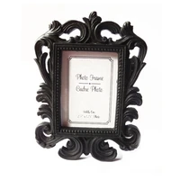 200pcs victorian style resin whiteblack baroque picturephoto frame place card holder bridal wedding shower favors gift za1230
