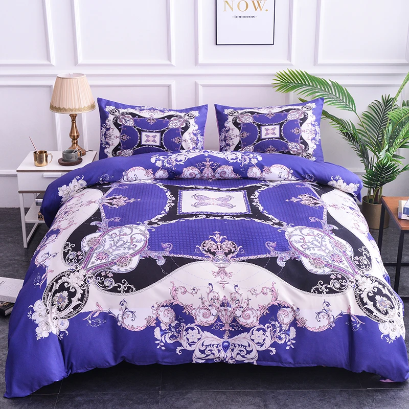 Комплект постельного белья с 3D принтом пододеяльник набор один