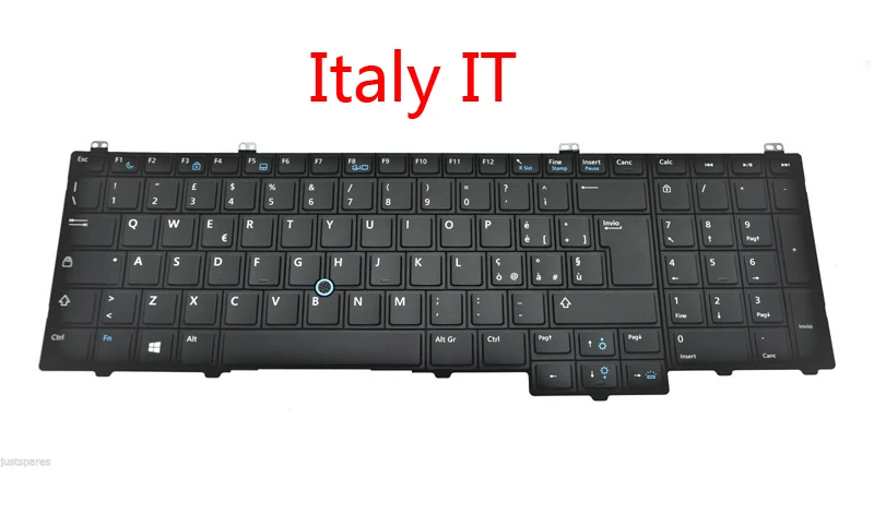 Клавиатура для ноутбука бренд DELL серии Latitude E5540 китайский TW Французский FR