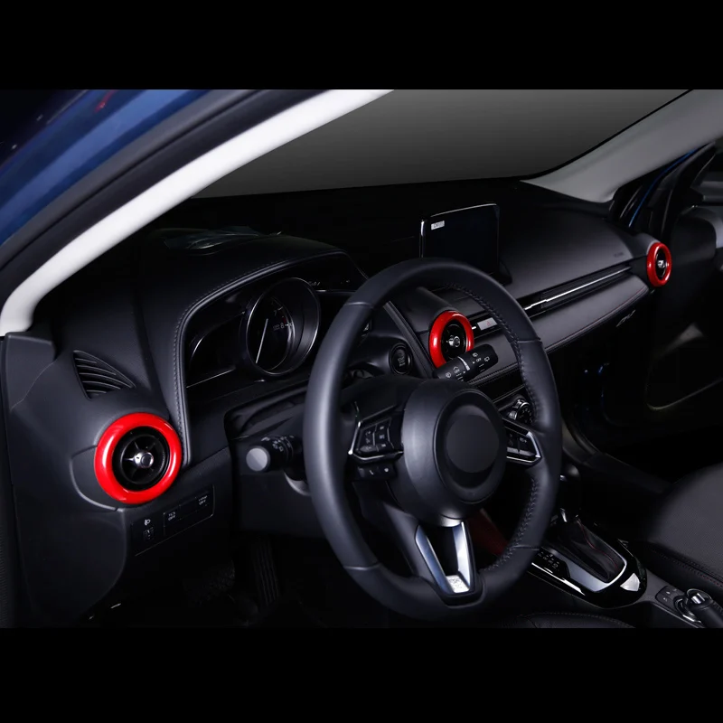 Для Mazda CX3 2015 2016 2017 2018 CX 3 левосторонний и правый Привод красный кондиционер