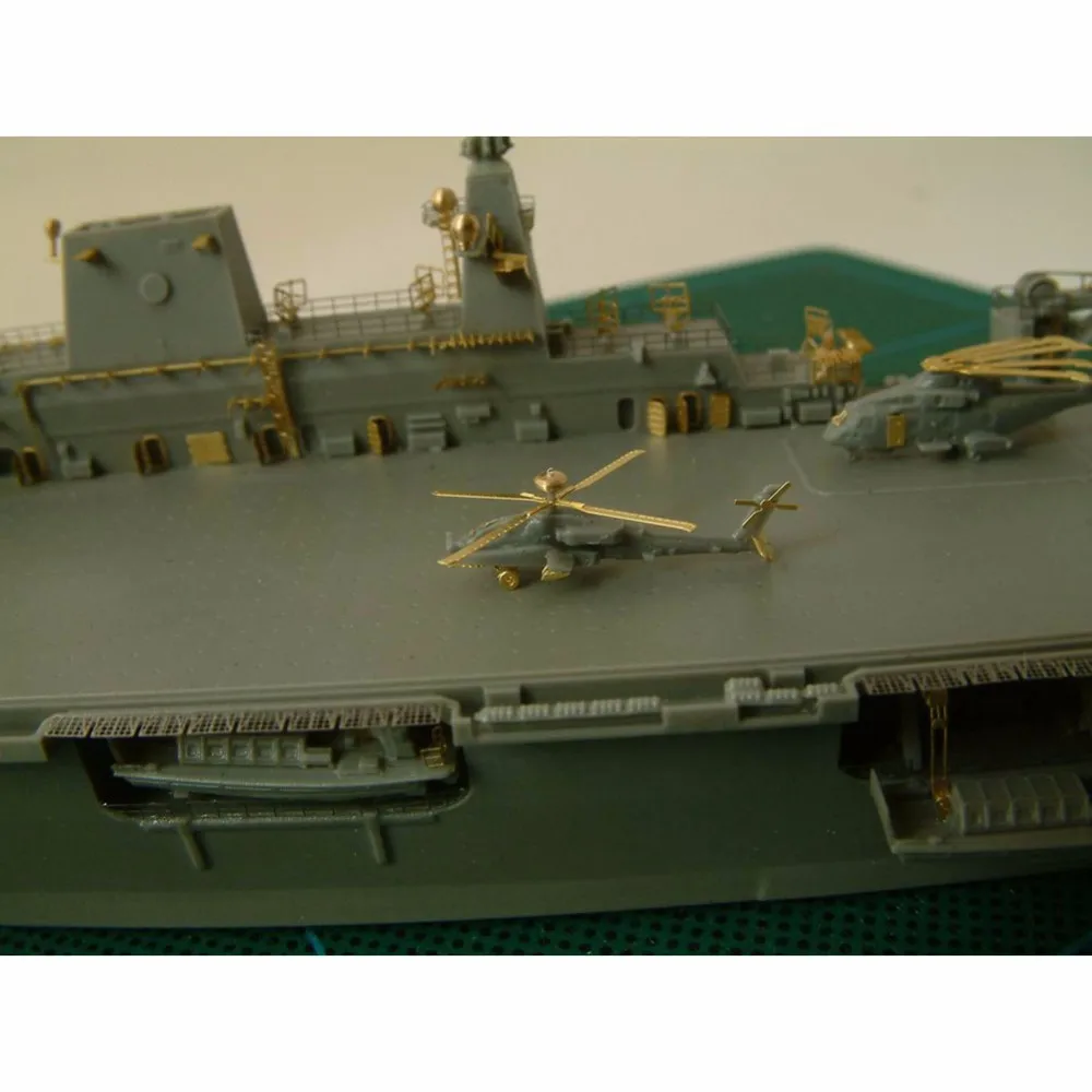 OHS оранжевый хобби N07030268 1/700 HMS ОКЕАН Военный темно-синий шкала сборки военный