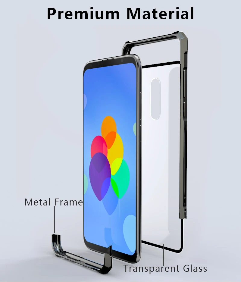 Для MEIZU 16th Plus, чехол, Роскошный Жесткий металлический каркас, прозрачное стекло, защитный чехол для телефона, для MEIZU 16th, задняя крышка