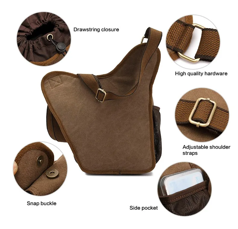 2018 новые мужские портфели толстые холщовые дорожные сумки на плечо винтажные