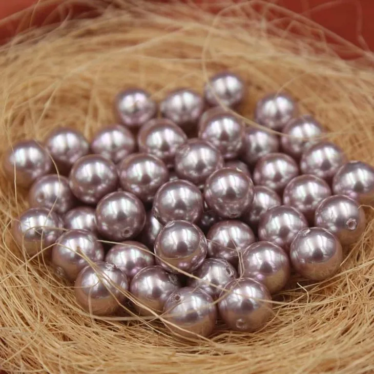Фиолетовый цвет хорошее качество жемчужный полупробуренный раковины из