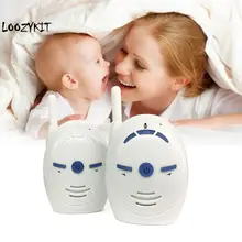 Loozykit 2,4 ГГц беспроводной детский портативный цифровой аудио видеоняня Чувствительная передача двухсторонний Talk Cry Voice