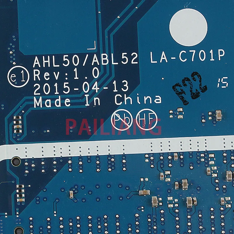 Материнская плата для ноутбука hp 15-AC 15T-AC PC материнская плата I3-5010U 816811-501 LA-C701P полный tesed DDR3