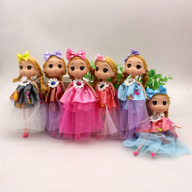 18 см модное платье запутанная кукла маленькая девочка детские игрушки куклы