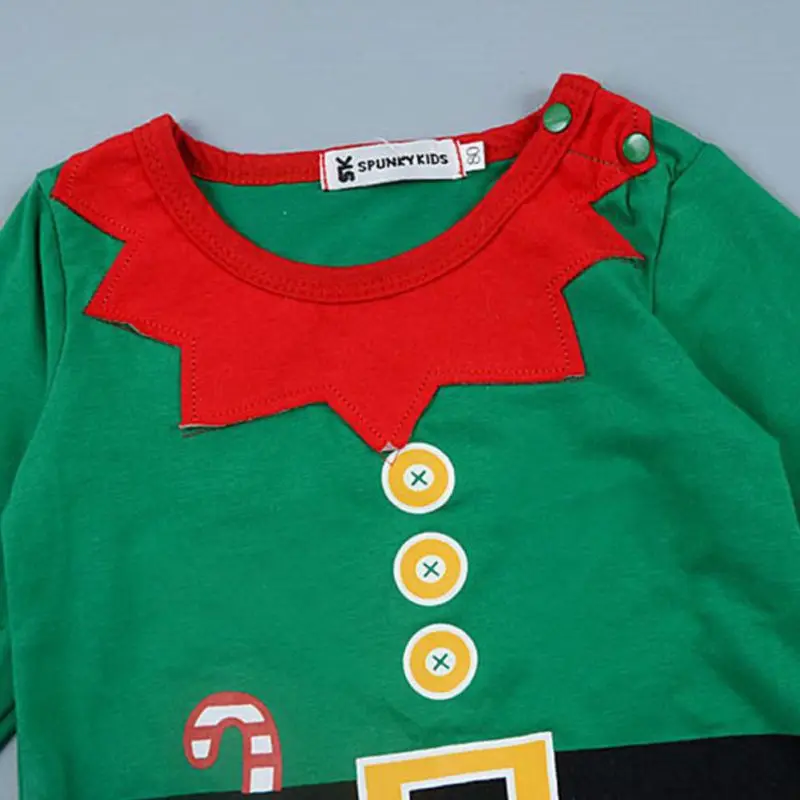 

2pcs Infant Boys Christmas Clothing Suits Baby Short Sleeve Romper+Hat Soft Cotton Baby Boy Costume Winter Sets