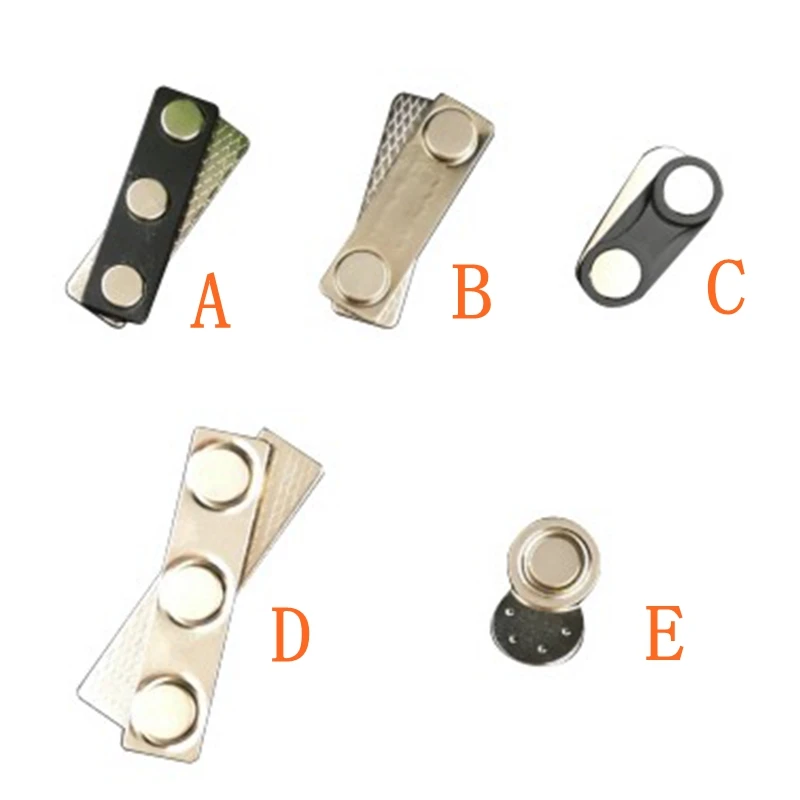 20 шт./лот оптовая продажа серебряная Магнитная бирка с именной биркой прочный