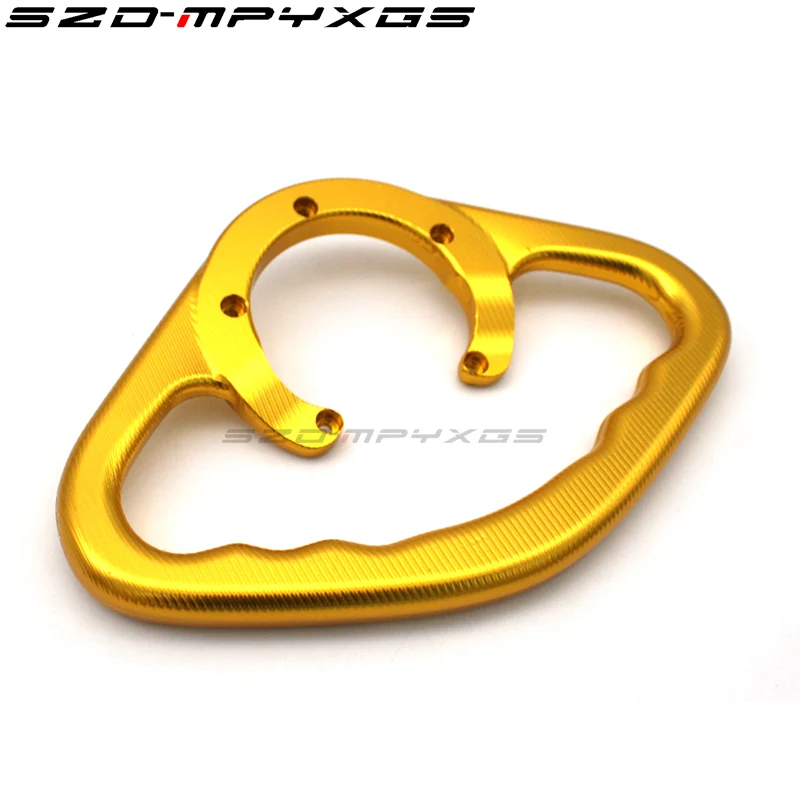 Золотой Для SUZUKI GSX-S750 GSX S750 GSX-S 750 GSXS750 2011- CNC алюминиевые пассажирские рукоятки поручень, Ручка Рукоятка - Цвет: Золотой