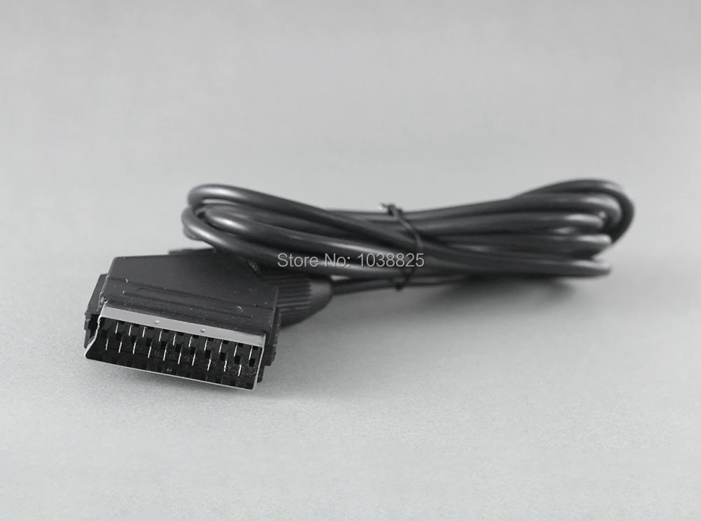 10 шт./лот RGB SCART кабель для SEGA GENESIS 2 MEGA DRIVE MEGADRIVE (1 8 м) NTSC|Запасные части| |