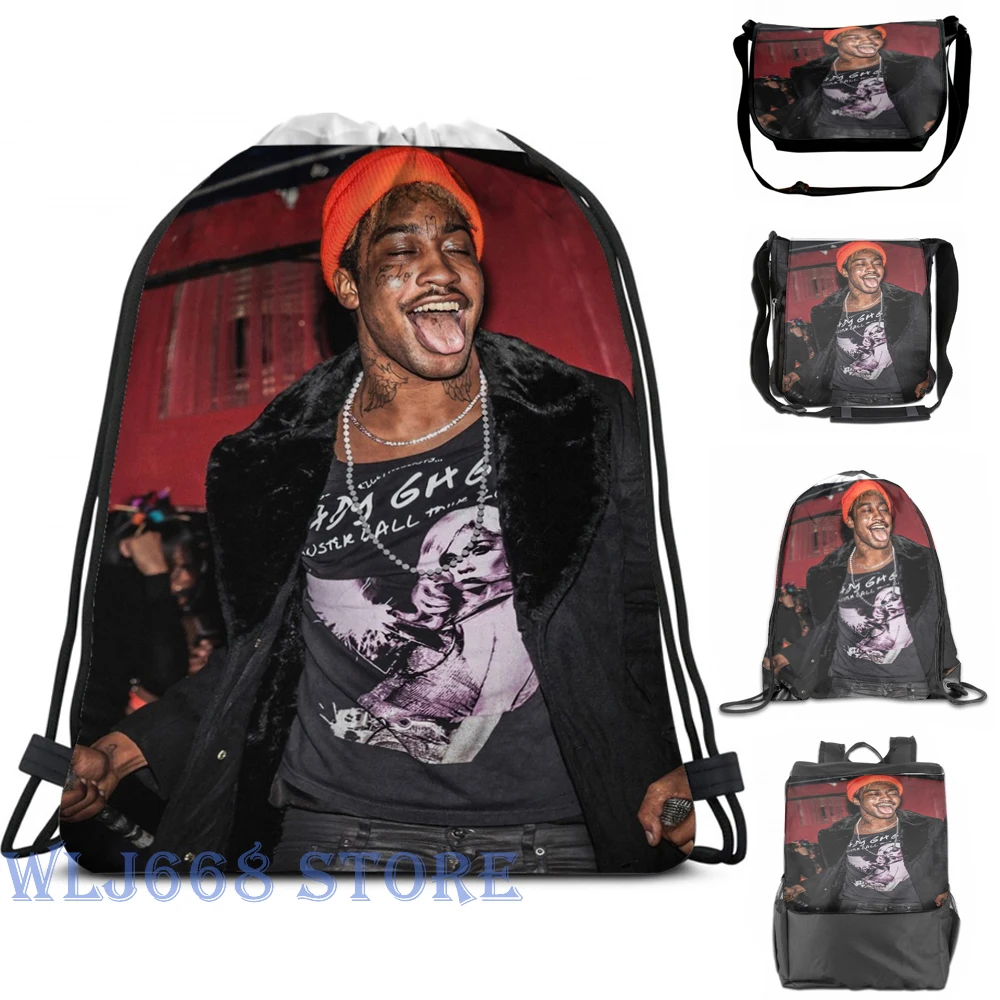 Забавные сумки через плечо с графическим принтом для женщин Lil Tracy (2) рюкзак на