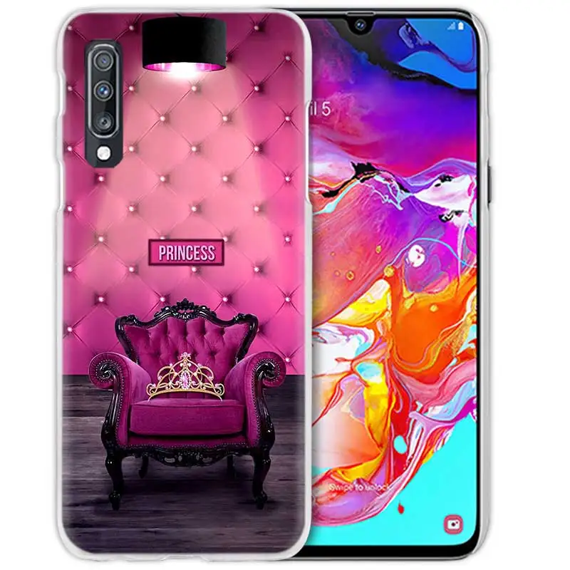02 Мама queen принцесса чехол для samsung Galaxy A50 A70 A20e A60 A40 A30 A20 A10 A8 A6 плюс A9 A7 жесткий чехол для телефона из поликарбоната с Coque Капа - Цвет: 02