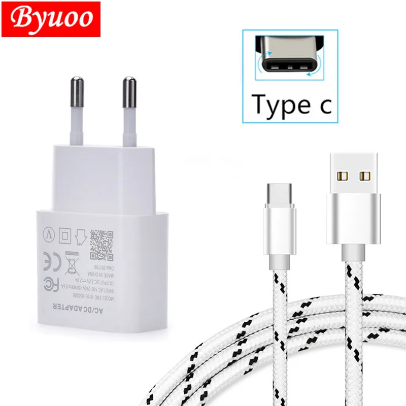1M Type C USB хорошее Европейское настенное быстрое зарядное устройство для samsung Galaxy A8S