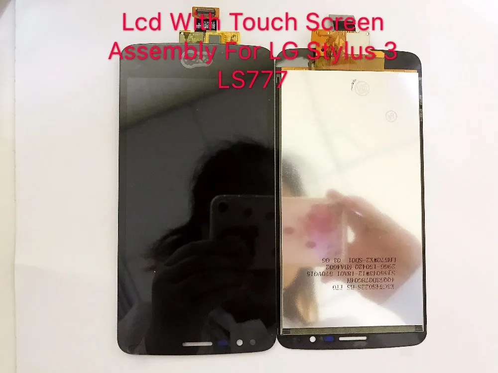 DGGROWING 100% Высококачественная полная сборка ЖК-дисплея с сенсорным экраном для LG Stylus 3 LS777 M400+Frame Complete Free Tools on.
