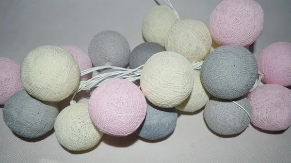 20 шт./компл. Винтаж сладкий пастельных серо розово кремовый смешанные ватным
