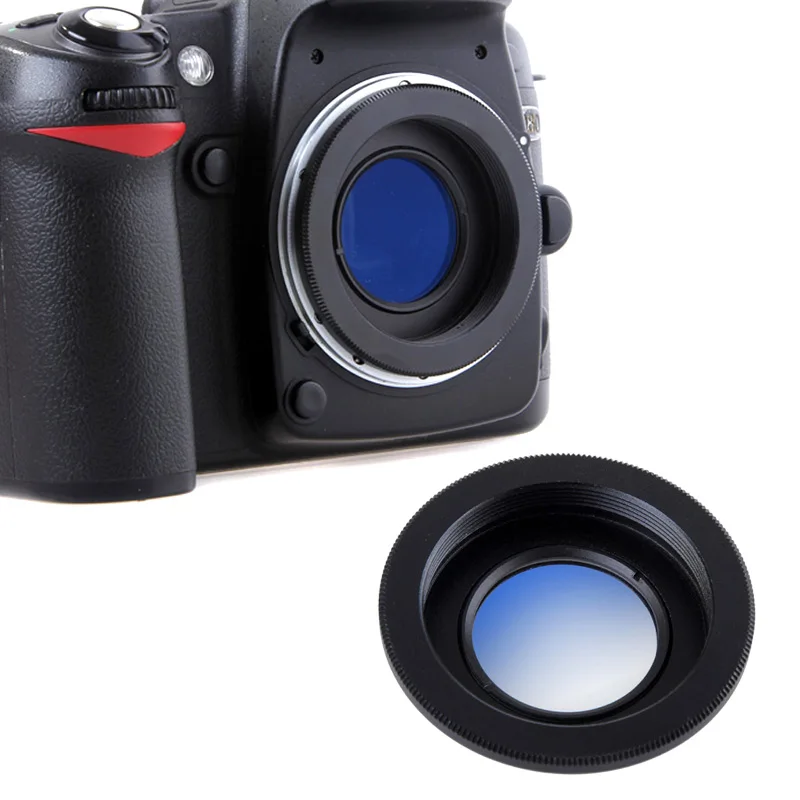 Адаптер кольца объектива для M42 на адаптер крепления Nikon со стеклом Infinity Focus D60