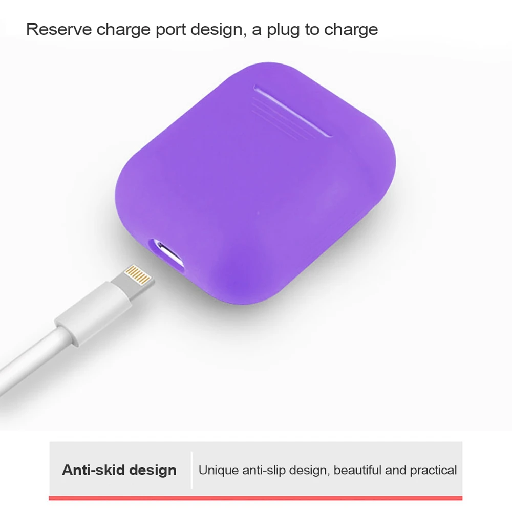 Case for apple 1:1 airpods Silicone air pods cases i10 i11 i12 i13 i14 i18 i20 i30 i40 i60 i77 i80 i100 wi chip h1 tws fundas