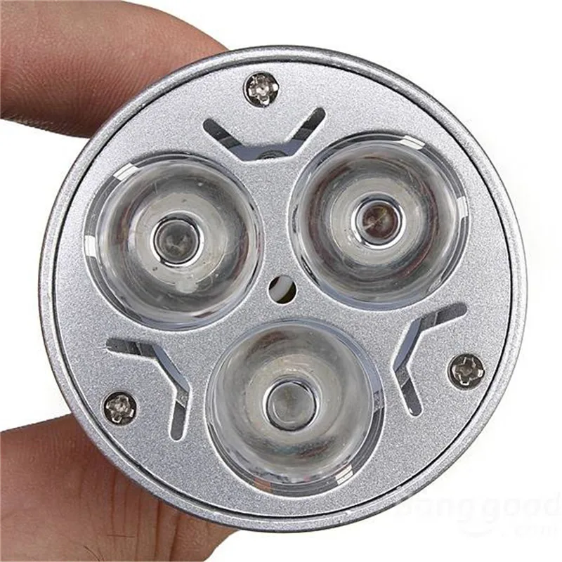 Smuxi GU10 3W 3 LED Энергосберегающий Точечный светильник прожектор лампа цвет 220В AC|bulb