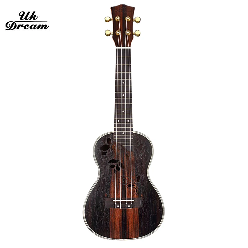 Мини деревянная гитара 23 дюйма классические инструменты укулеле с ротационной