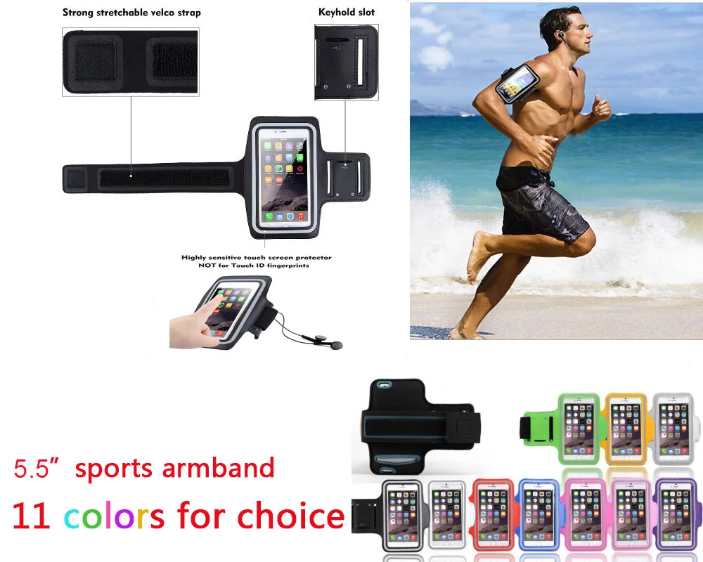 5 &quotдюймовая спортивная повязка для Leeco Letv le 2 x527/pro 3/1s x500/x800/x600/Xiaomi redmi note 4x/4