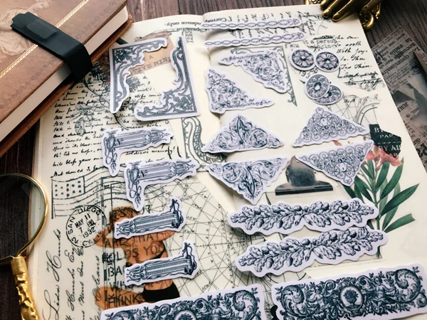 ZFPARTY винтажные бумажные наклейки для скрапбукинга Happy planner/изготовление открыток/Журнал проекта