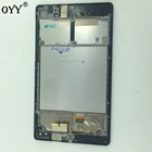 ЖК-дисплей, сенсорный экран, дигитайзер, стекло в сборе с рамкой для Google Nexus 7 FHD 2nd 2013 Asus ME571KL ME571 K11