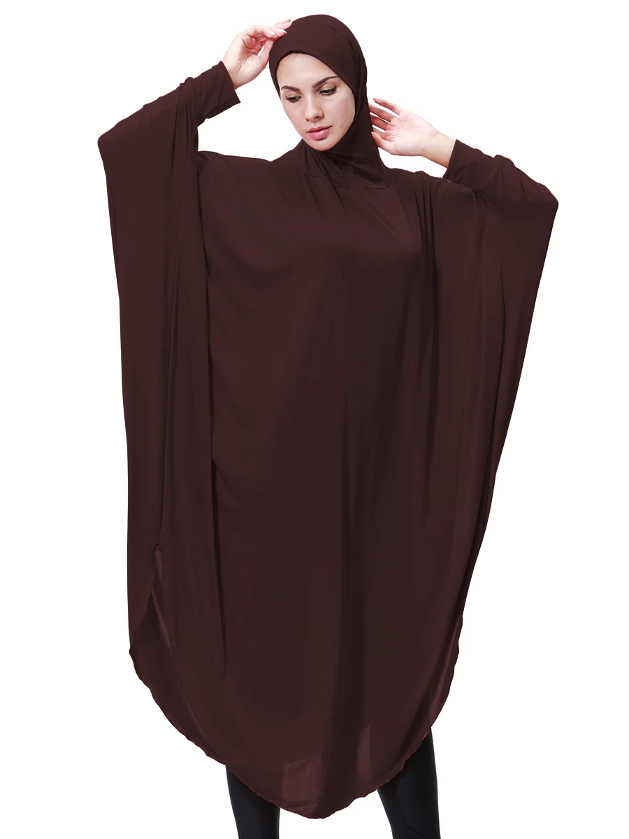 Мусульманский черный чехол для лица Niqab Burqa капот исламский химар длинный хиджаб