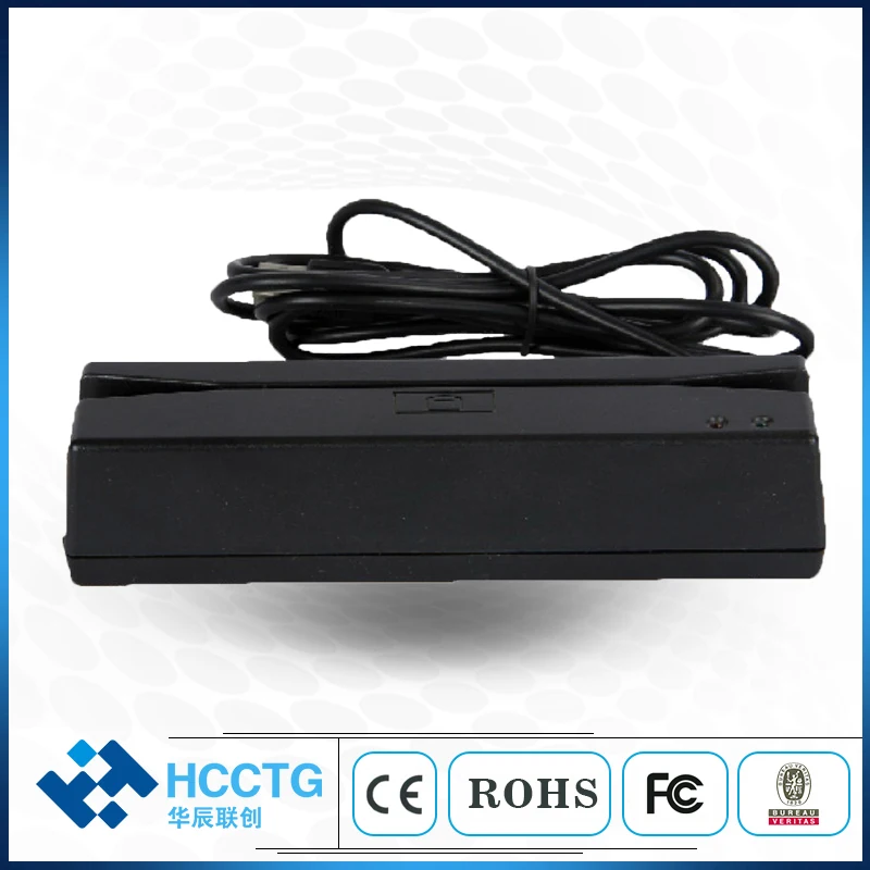 Мини 1 и 2 и 3 Треки MSR USB считыватель магнитных карт в полоску HCC720U