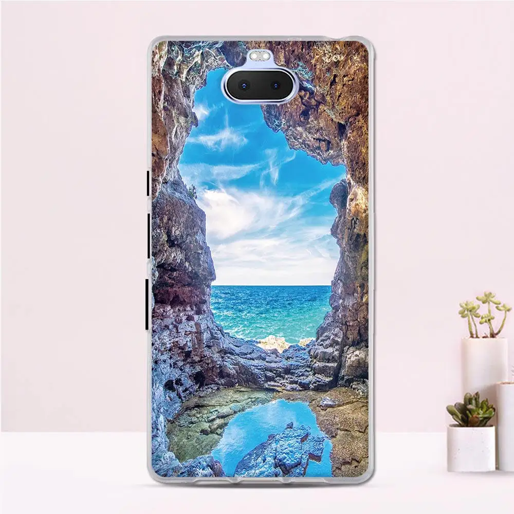 23 Для sony Xperia 10 чехол 6," Мягкий ТПУ бампер для sony Xperia 10 чехол силиконовый чехол для sony XA3 чехол с принтом - Цвет: 23