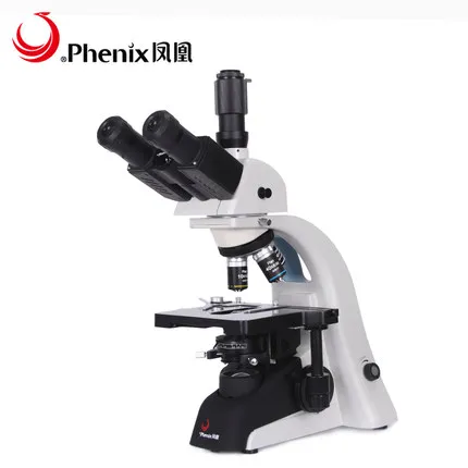 Phenix/40X 1600X тринокулярный микроскоп соединение профессиональных бесконечности