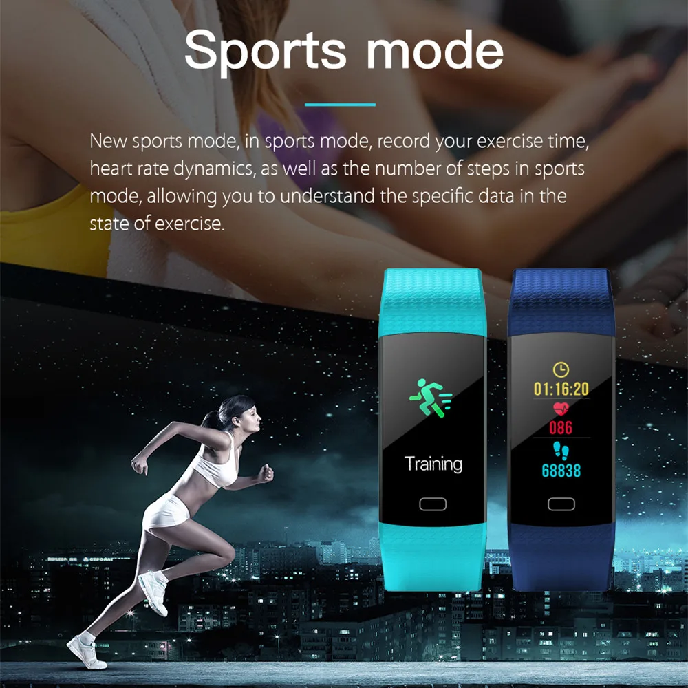 Y5 Smart Band IP Часы Приборы для измерения артериального давления кислорода