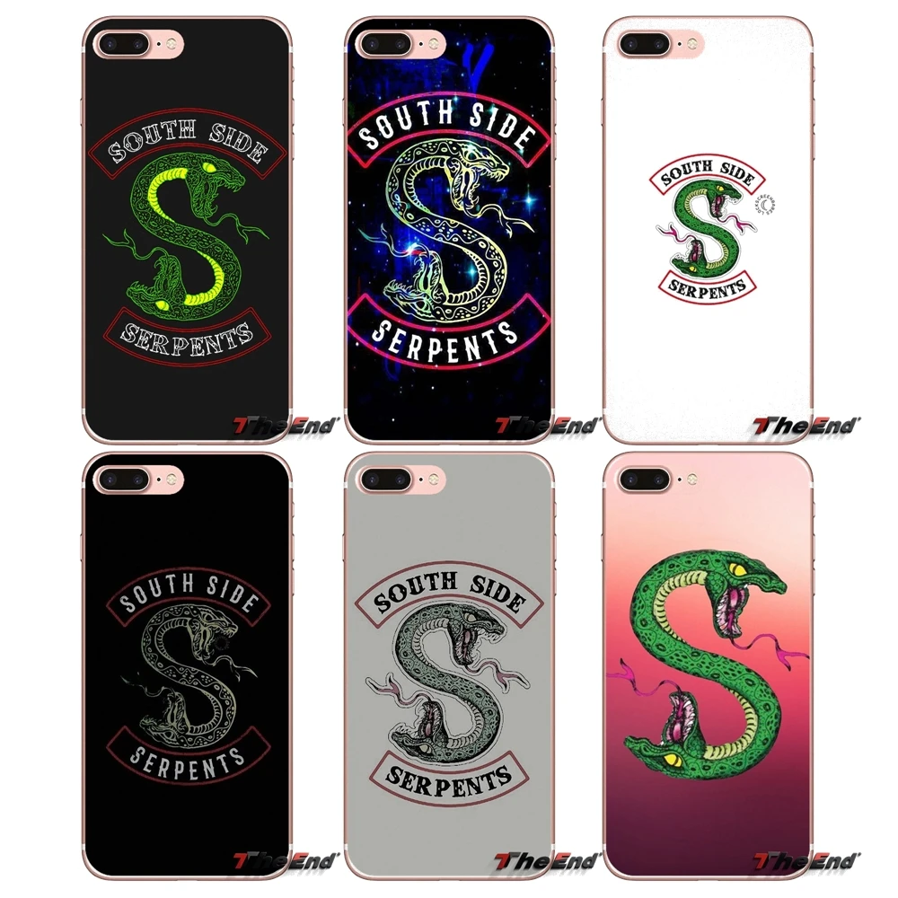 Для Samsung Galaxy S2 S3 S4 S5 MINI S6 S7 edge S8 S9 Plus Note 2 3 4 5 8 Coque Fundas TPU чехол с логотипом ревердейла