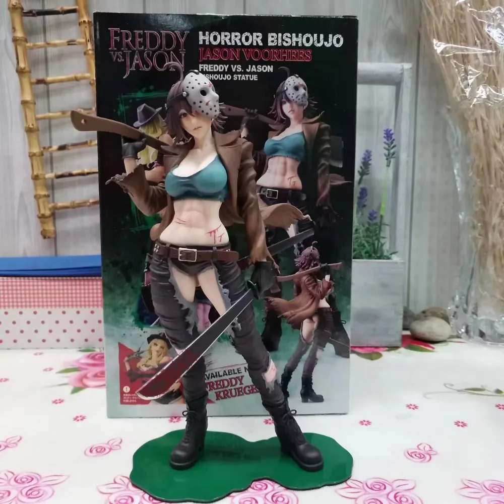 

Nightmare on Elm Street Figure ARTFX+ Lady Ver Freddy Krueger Jason Horror Bishoujo 23CM PVC Action Figure Model