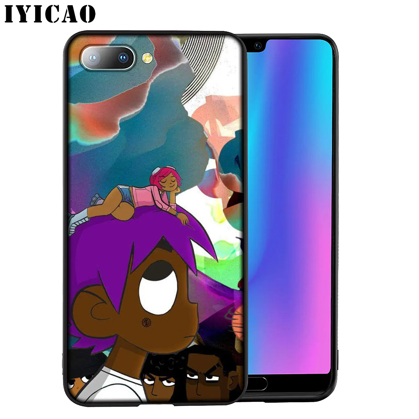 IYICAO liL Uzi Vert мягкий силиконовый чехол для телефона Huawei Mate 30 20 10 Pro Nova 5I 5T 5 4 4E 3i 3 2i Lite