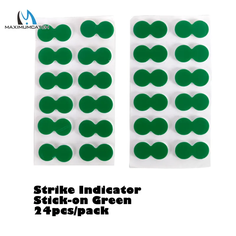 Stick-on Green Maximumcatch самоклеящаяся поплавковая пена/пластиковая палка на/слеза падения/поплавок/трубка индикатор удара аксессуары для рыбалки нахлыстом - Цвет: Stick-on Green
