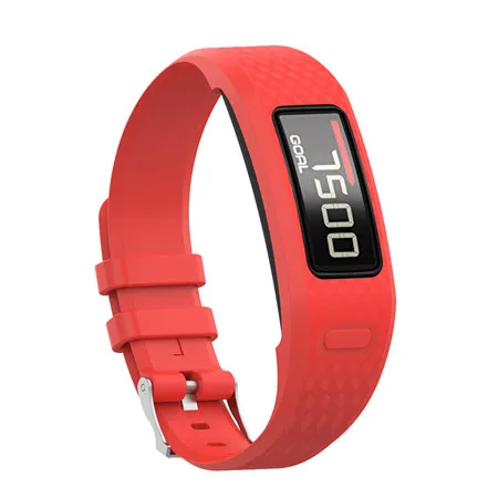 red S/L Размер силиконовый ремешок на запястье сменный ремешок для часов Garmin Vivofit 1/Vivofit 2 для Garmin vivofit1 Vivofit2 браслет ремень - Цвет: red